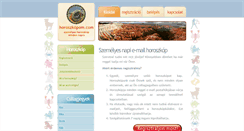 Desktop Screenshot of horoszkopom.com